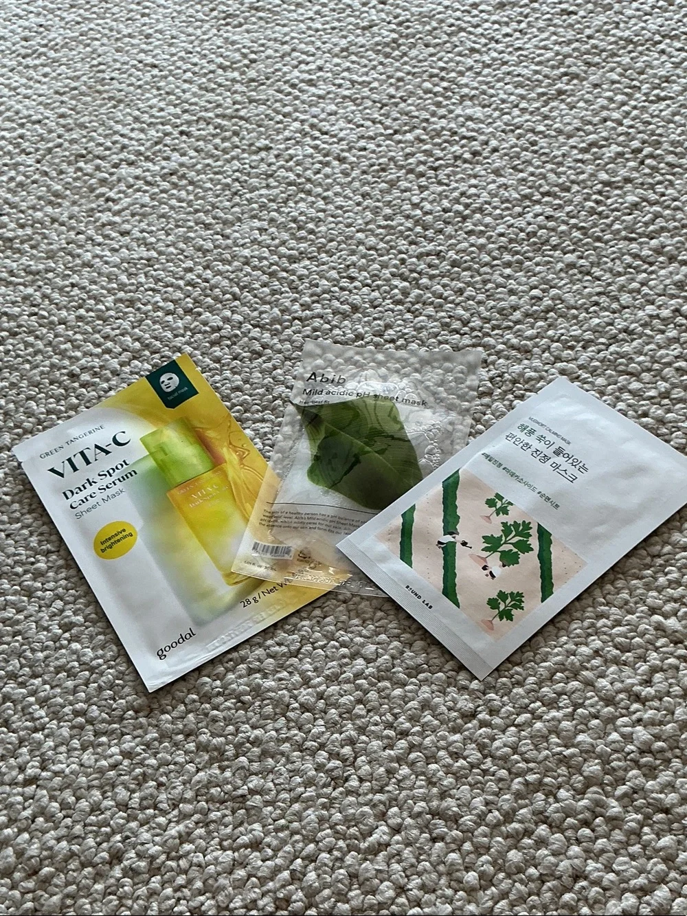 VITA-C Dark Spot Serum Sheet Mask - variety pack